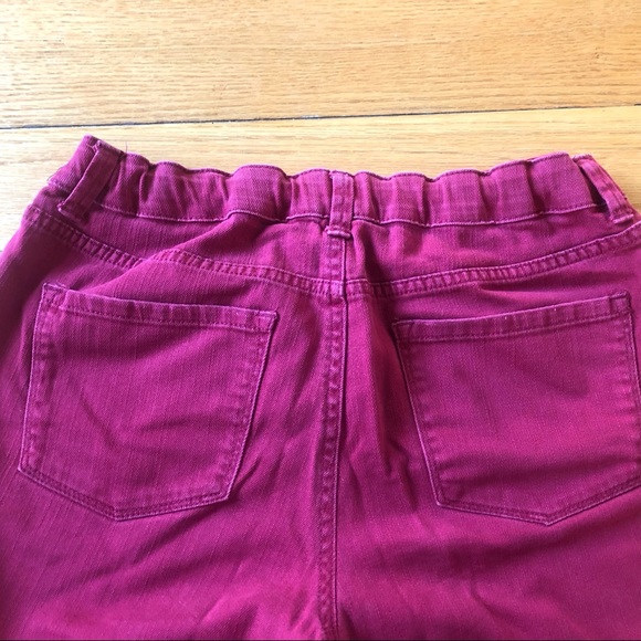 St. John’s Bay red denim capri pants size 6 midrise - Picture 5 of 5